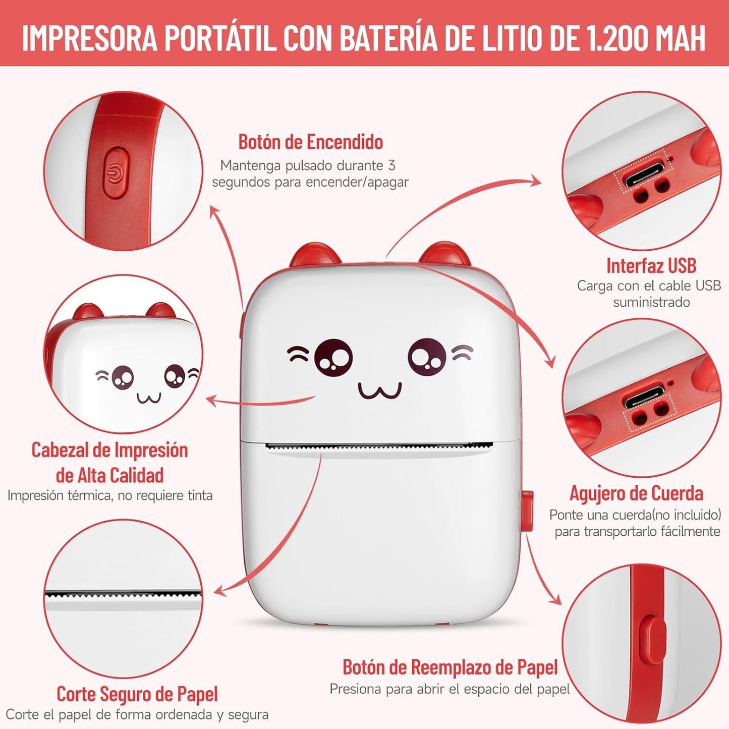 MINI IMPRESORA ALEGRE®